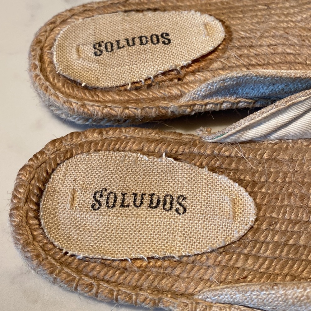 SOLUDOS Embroidered Ibiza Miles Size 7 - Picture 3 of 8
